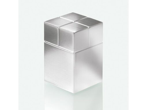 Magneten Sigel voor glasbord set 2stuks zilverkleurig C30   Ultra-sterk 20x30x20mm