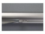 Memobord Seco A3 Perspex zilver/grijs afsluitbaar