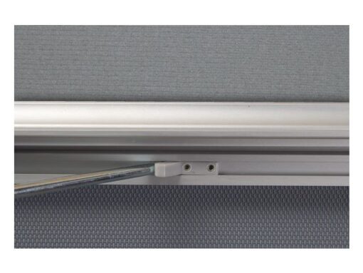 Memobord Seco A3 Perspex zilver/grijs afsluitbaar