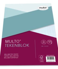 Millimeterblok Multo A4 80 grams 50 vel