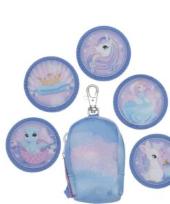 Mini tas Beckmann Fairytale blue incl. 5 buttons