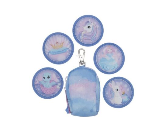 Mini tas Beckmann Fairytale blue incl. 5 buttons