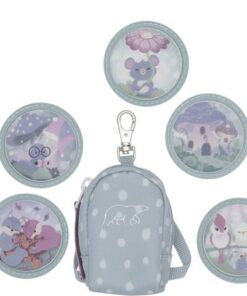 Mini tas Beckmann Forest Deer Dusty Mint green incl. 5      buttons