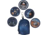 Mini tas Beckmann Space Mission blue incl. 5 buttons