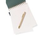 Notitieblok Èccolo spiraal met pen Emerald lijn ca.15x22cm  80gr. 120pag.