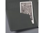 Notitieboek Conceptum A5 grijs metallic gelinieerd hardcover