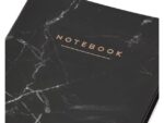 Notitieboek Èccolo Black Marble lijn ca.20x25cm 80gr.       256pag.