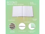 Notitieboek Èccolo Bookcloth Notes lijn ca. 20x25cm 80gr.   256pag.
