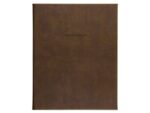 Notitieboek Èccolo Brown lijn ca.20x25cm 80gr. 256pag.
