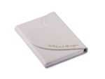 Notitieboek Èccolo DL Heart envelop Grey lijn ca.13x18 cm   80gr. 256pag.