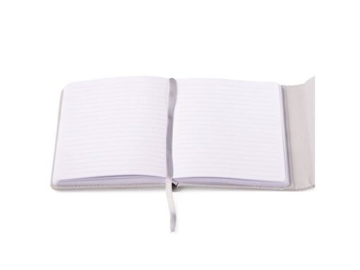 Notitieboek Èccolo DL Heart envelop Grey lijn ca.13x18 cm   80gr. 256pag.