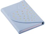 Notitieboek Èccolo DL Heart envelop Lt Blue lijn ca. 13x18  cm 80gr. 256pag.