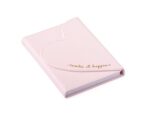 Notitieboek Èccolo DL Heart envelop light pink lijn ca.     13x18cm 80gr. 256pag.