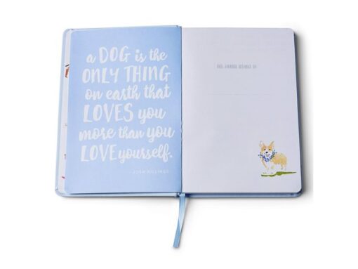 Notitieboek Èccolo Dog Lover's lijn ca.15x20cm 80gr. 256pag.