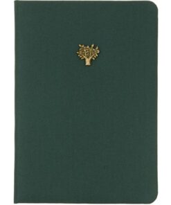 Notitieboek Èccolo Essential Green Tree lijn ca.13x18cm 80  gr. 256pag.