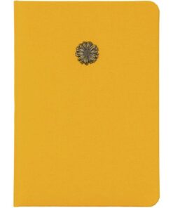 Notitieboek Èccolo Essential Yellow Daisy lijn ca.13x18cm   80gr. 256pag.