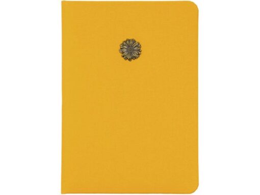 Notitieboek Èccolo Essential Yellow Daisy lijn ca.13x18cm   80gr. 256pag.