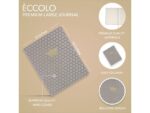 Notitieboek Èccolo Gray Bee lijn ca.20x25cm 80gr. 256pag.