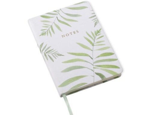 Notitieboek Èccolo HL Linen Fern lijn ca15x20cm 80gr. 256   pag.
