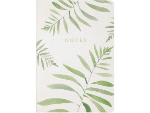 Notitieboek Èccolo HL Linen Fern lijn ca15x20cm 80gr. 256   pag.