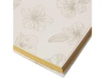 Notitieboek Èccolo Line Floral lijn ca.20x25cm 80gr. 256pag.