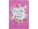 Notitieboek Èccolo Live Life to the Fullest lijn ca.15x20cm 80 gr. 256 pag.