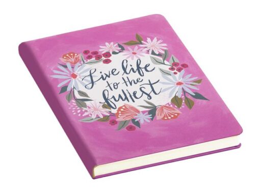 Notitieboek Èccolo Live Life to the Fullest lijn ca.15x20cm 80 gr. 256 pag.