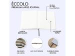 Notitieboek Èccolo Marble lijn ca.20x25cm 80gr. 256pag.