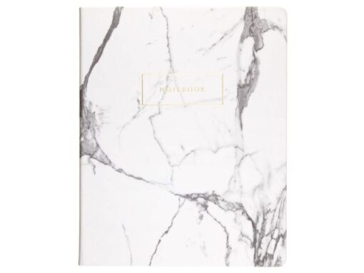 Notitieboek Èccolo Marble lijn ca.20x25cm 80gr. 256pag.