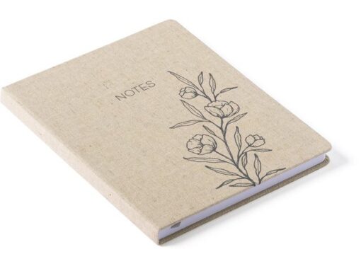 Notitieboek Èccolo Outline Floral lijn ca.20x25cm 80gr.     256pag.
