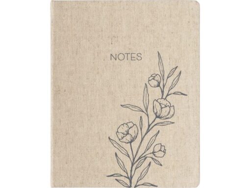 Notitieboek Èccolo Outline Floral lijn ca.20x25cm 80gr.     256pag.