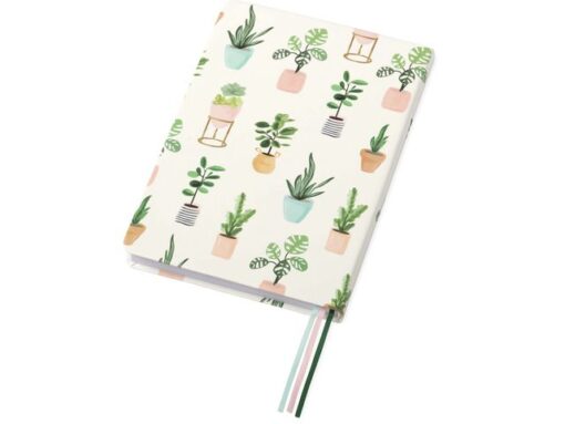 Notitieboek Èccolo Succulent lijn ca.15x20cm 80gr. 256pag.
