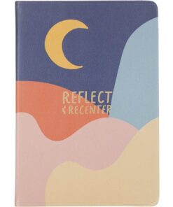 Notitieboek Èccolo TP Reflect Recenter lijn ca.15x20cm      80gr. 256 pag.