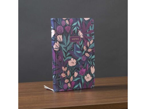 Notitieboek Èccolo Tropical Floral lijn ca.15x20cm 80gr.    256 pag.