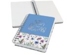 Sigel Notitieboek Jolie A5 spir. MISTY MEADOWS punt-gelijnd       240pag 120gr HC