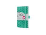 Sigel Notitieboek Jolie Flair A6 MINT GREEN gelinieerd 174pag     80gr HC