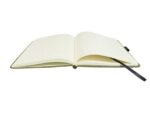 Notitieboek Kangaro A4 kurk lijn HC 96 vel 80 grams roomwit met elastiek, lint en penlus
