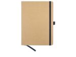 Notitieboek Kangaro A5 kraft lijn HC 96 vel 80 grams        roomwit met elastiek, lint en penlus