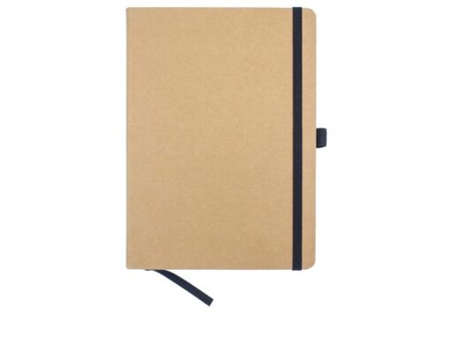Notitieboek Kangaro A5 kraft lijn HC 96 vel 80 grams        roomwit met elastiek, lint en penlus