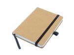Notitieboek Kangaro A6 kraft lijn HC 96 vel 80 grams        roomwit met elastiek, lint en penlus