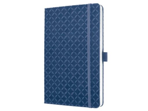Notitieboek Sigel Jolie Flair A5 hardcover gelinieerd       indigo blauw