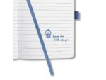 Notitieboek Sigel Jolie Flair A6 hardcover gelinieerd       Indigo blauw