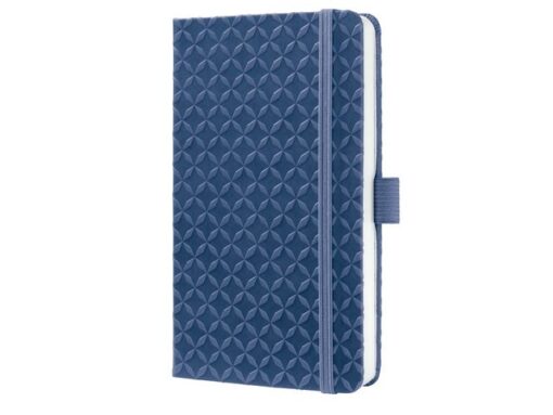 Notitieboek Sigel Jolie Flair A6 hardcover gelinieerd       Indigo blauw