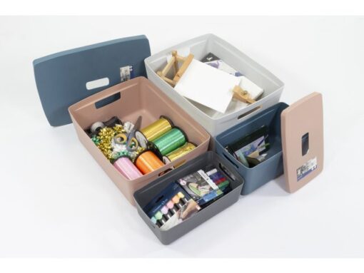 Opbergbox Kangaro 20 liter PP antraciet