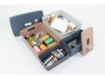 Opbergbox Kangaro 8 liter PP grijs