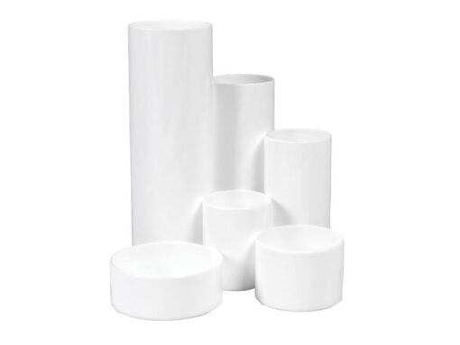 Pennenbak Westcott 6-vaks 12x13.5x15cm wit