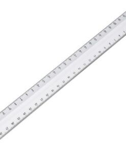 Prismaliniaal Westcott 30cm melkwit met 3 schalen met grip