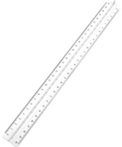 Prismaliniaal Westcott 30cm transparant met 2 schalen
