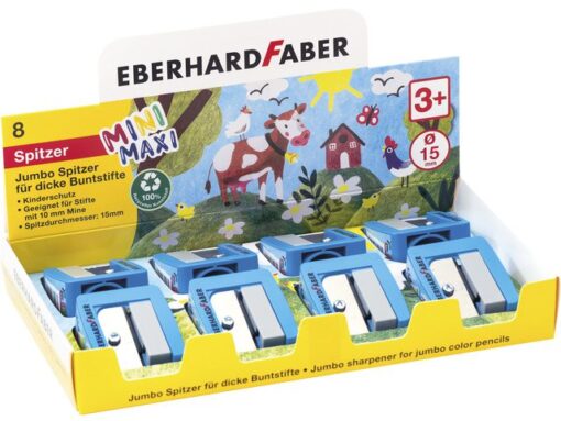 Puntenslijper Eberhard Faber MiniMaxi blauw