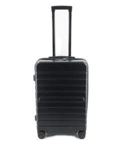 Reistrolly JSA maat M 65,5 x 44,5 x 25 cm mat zwart         gerecycled ABS